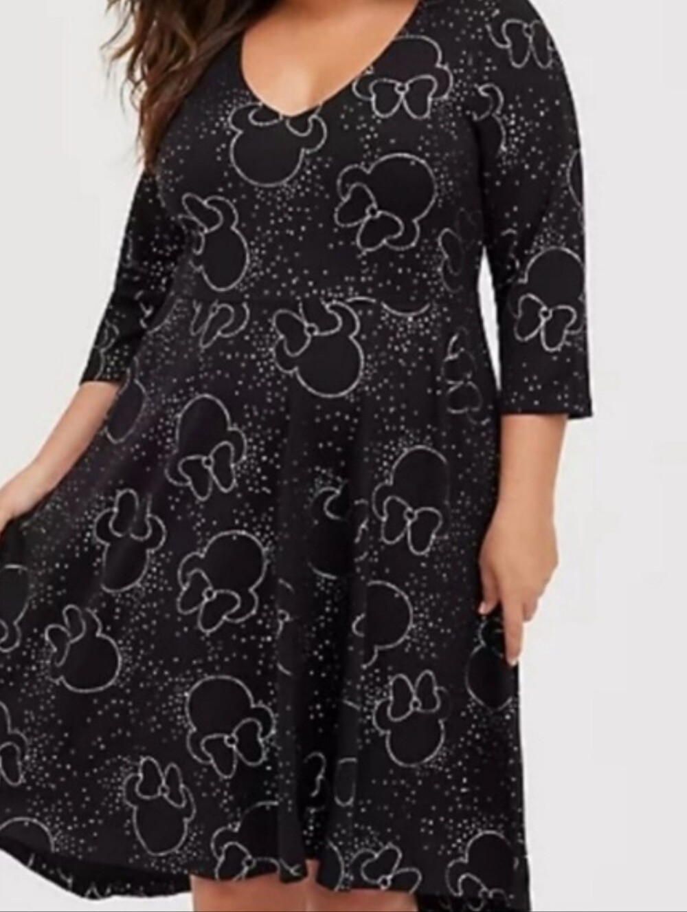 Torrid Mickey Mouse Dress 1X